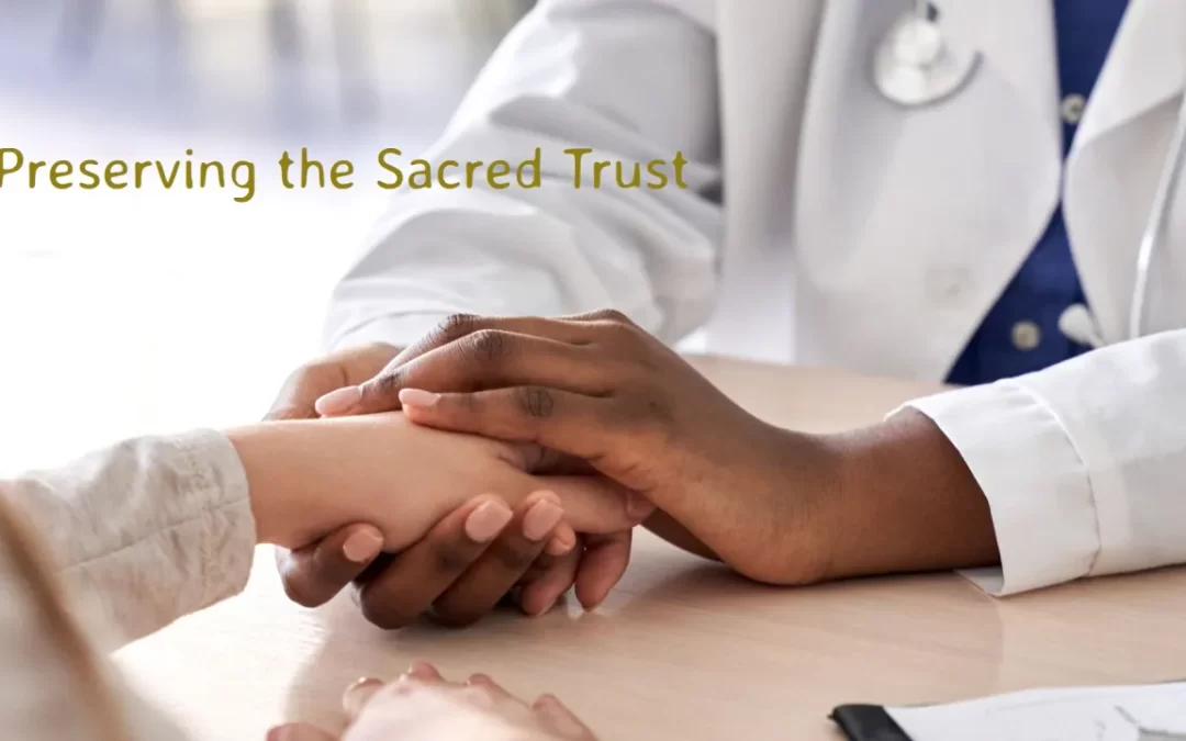 The impact of AI on the sacred trust between patient and provider.